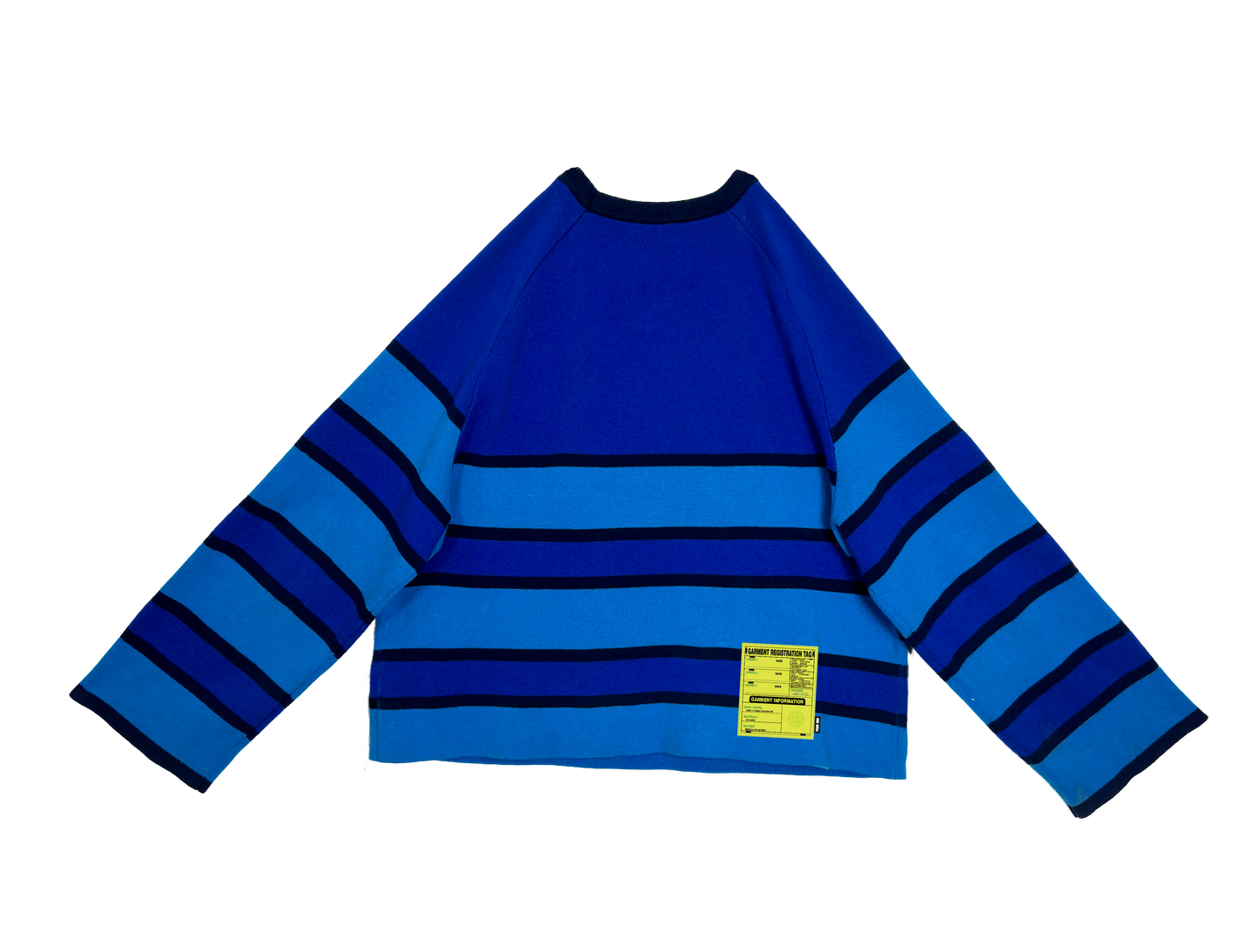 LICENSE PLATE JACQUARD KNIT TEE