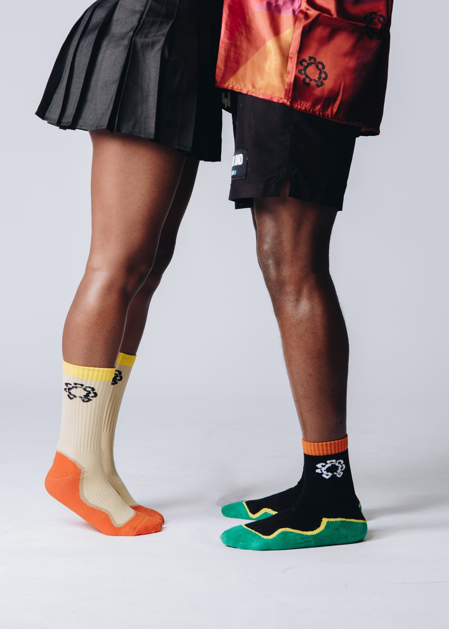 POOR DAD LOGO SOCKS