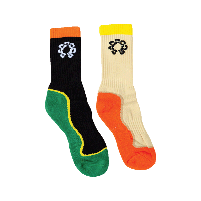 POOR DAD LOGO SOCKS
