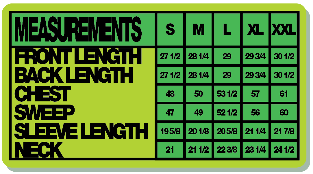 Measurement specs for FATHER FORGIVE THOSE BORN WITHOUT TASTE TSHIRT